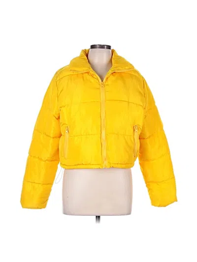 Pre-owned Assorted Brands Jacket In Yellow