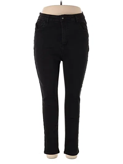 Pre-owned Assorted Brands Jeans In Black