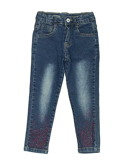 Pre-owned Assorted Brands Kids' Jeans In Blue