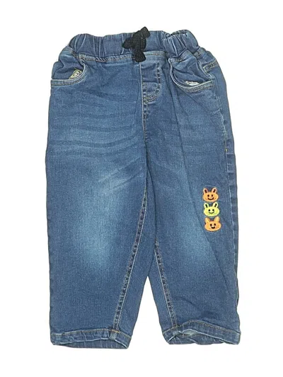 Pre-owned Assorted Brands Kids' Jeans In Blue