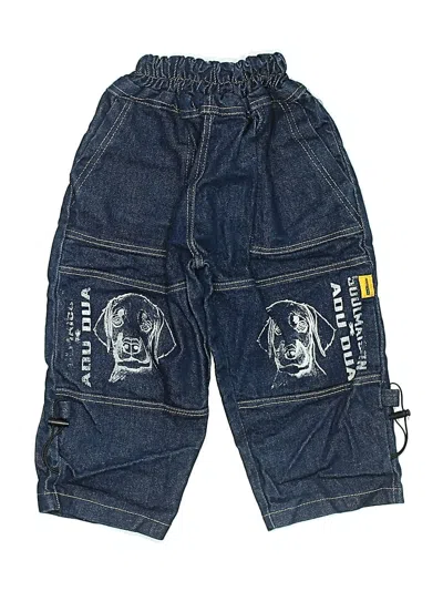 Pre-owned Assorted Brands Kids' Jeans In Blue