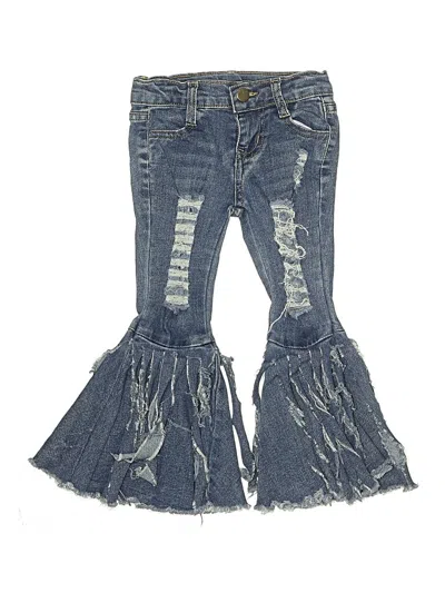 Pre-owned Assorted Brands Kids' Jeans In Blue