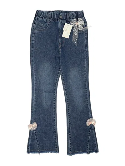 Pre-owned Assorted Brands Kids' Jeans In Blue