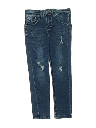 Pre-owned Assorted Brands Kids' Jeans In Blue