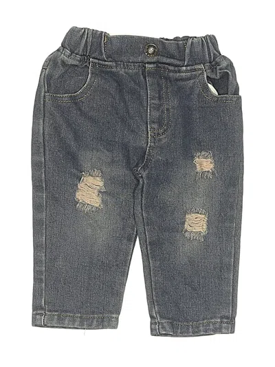 Pre-owned Assorted Brands Kids' Jeans In Blue