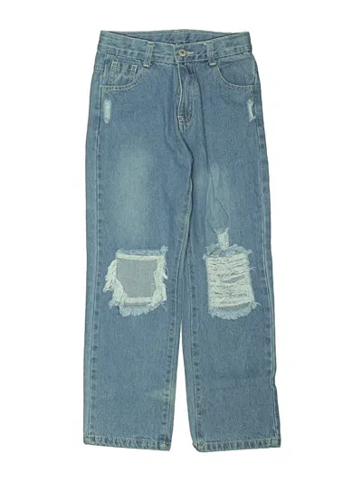 Pre-owned Assorted Brands Kids' Jeans In Blue