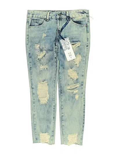 Pre-owned Assorted Brands Kids' Jeans In Blue
