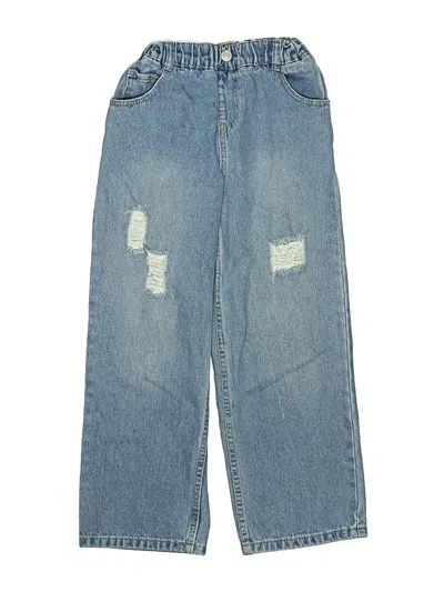 Pre-owned Assorted Brands Kids' Jeans In Blue