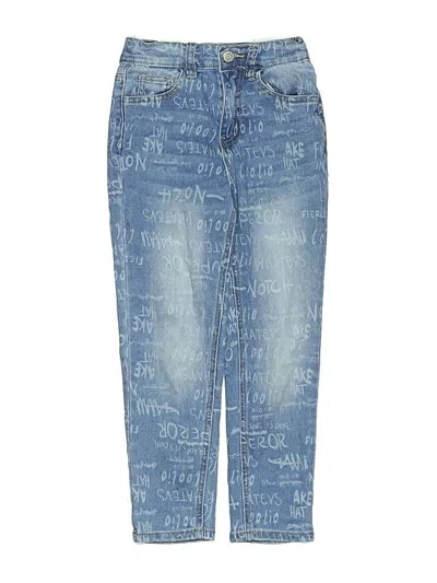 Pre-owned Assorted Brands Kids' Jeans In Blue