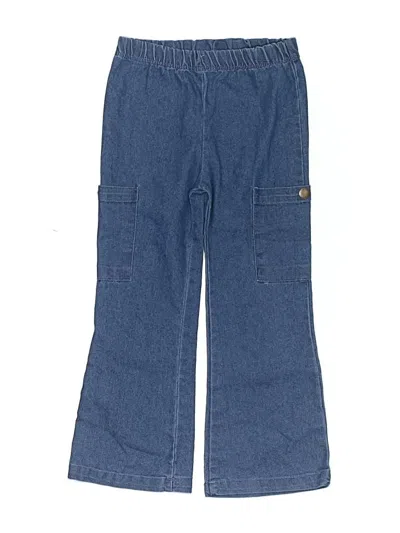 Pre-owned Assorted Brands Kids' Jeans In Blue