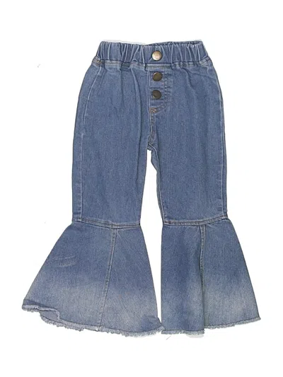 Pre-owned Assorted Brands Kids' Jeans In Blue