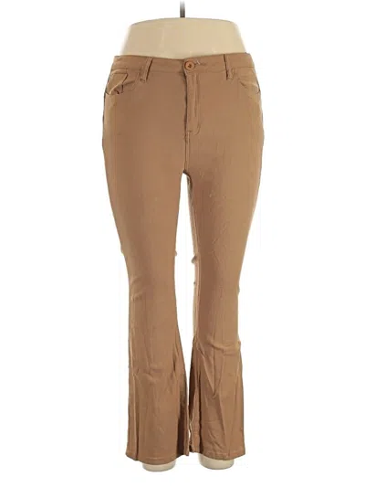 Pre-owned Assorted Brands Jeans In Brown