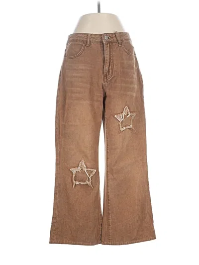 Pre-owned Assorted Brands Jeans In Brown