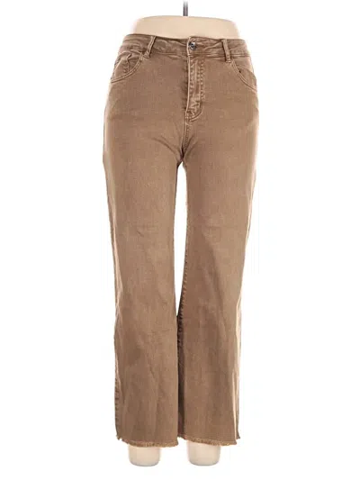 Pre-owned Assorted Brands Jeans In Brown