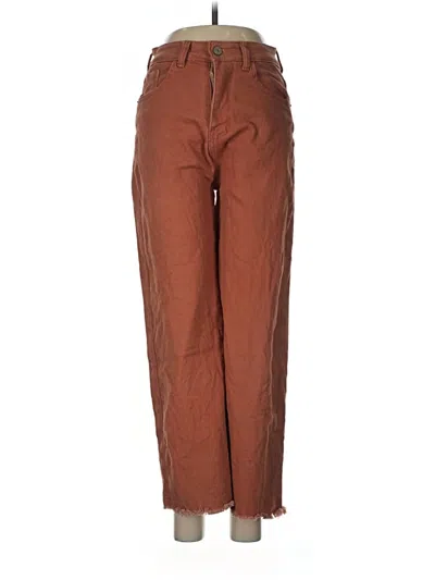 Pre-owned Assorted Brands Jeans In Brown