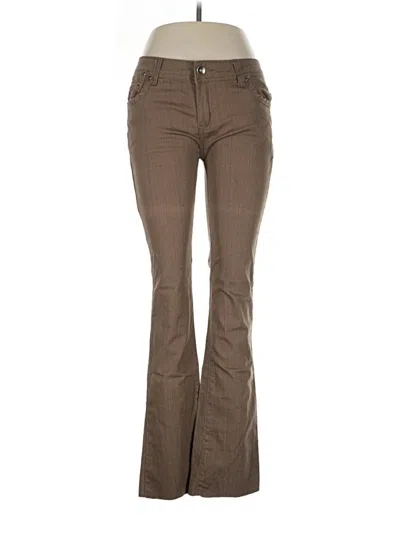 Pre-owned Assorted Brands Jeans In Brown