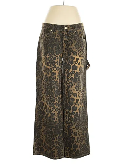 Pre-owned Assorted Brands Jeans In Gold