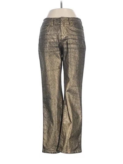 Pre-owned Assorted Brands Jeans In Gold