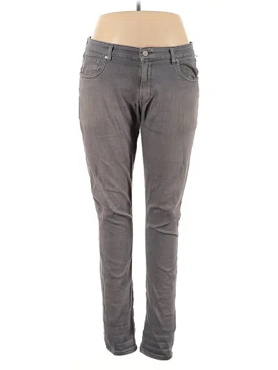 Pre-owned Assorted Brands Jeans In Gray