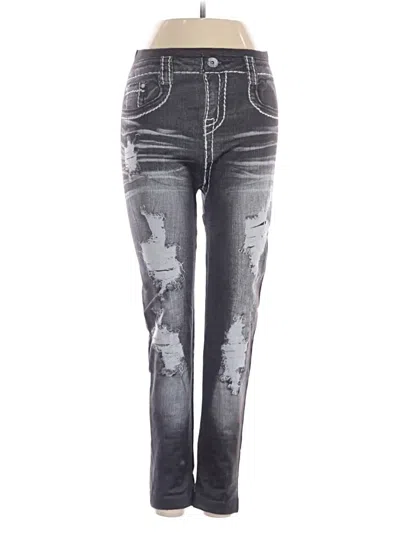 Pre-owned Assorted Brands Jeans In Gray