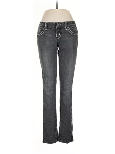 Pre-owned Assorted Brands Jeans In Gray