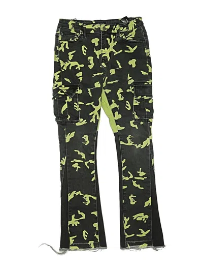 Pre-owned Assorted Brands Kids' Jeans In Green