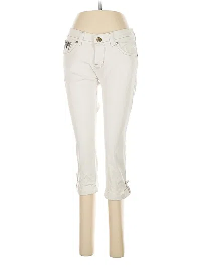 Pre-owned Assorted Brands Jeans In Ivory