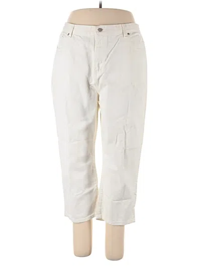 Pre-owned Assorted Brands Jeans In Ivory