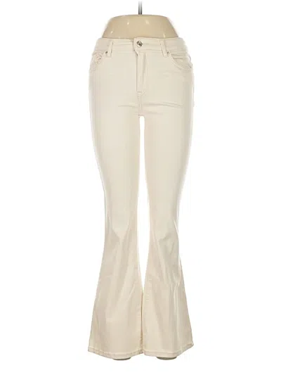 Pre-owned Assorted Brands Jeans In Ivory