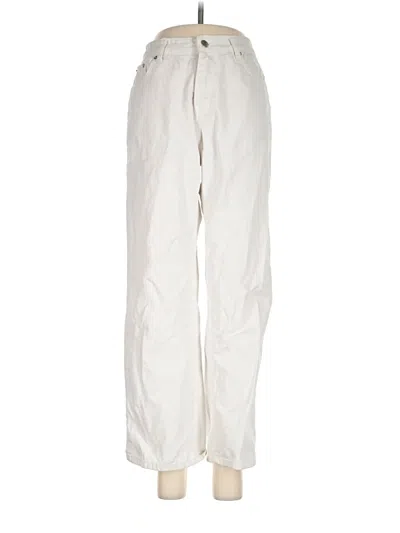 Pre-owned Assorted Brands Jeans In Ivory