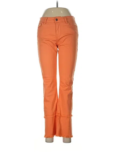 Pre-owned Assorted Brands Jeans In Orange