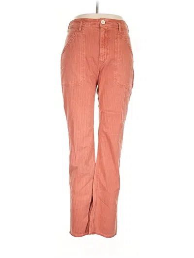 Pre-owned Assorted Brands Jeans In Orange