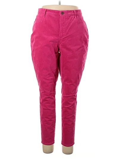 Pre-owned Assorted Brands Jeans In Pink