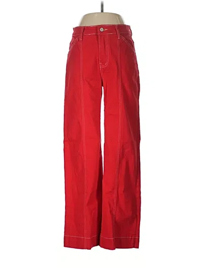 Pre-owned Assorted Brands Jeans In Red