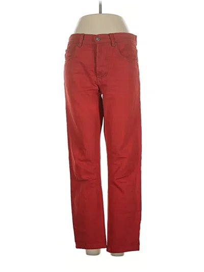 Pre-owned Assorted Brands Jeans In Red