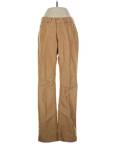 Pre-owned Assorted Brands Jeans In Tan