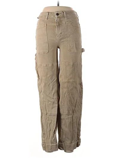 Pre-owned Assorted Brands Jeans In Tan