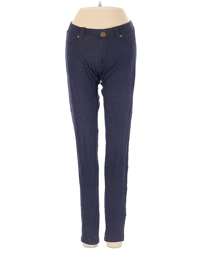 Pre-owned Assorted Brands Jeggings In Blue