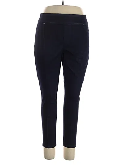 Pre-owned Assorted Brands Jeggings In Blue