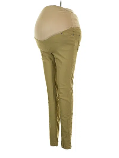 Pre-owned Assorted Brands Jeggings In Tan
