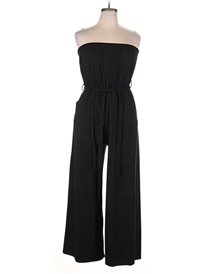 Pre-owned Assorted Brands Jumpsuit In Black