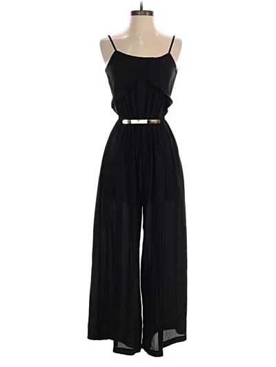 Pre-owned Assorted Brands Jumpsuit In Black