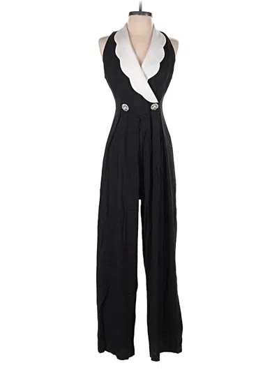 Pre-owned Assorted Brands Jumpsuit In Black