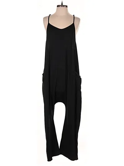 Pre-owned Assorted Brands Jumpsuit In Black