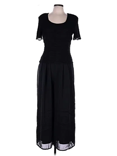 Pre-owned Assorted Brands Jumpsuit In Black