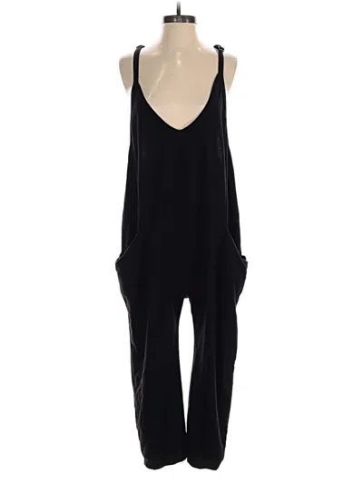Pre-owned Assorted Brands Jumpsuit In Black