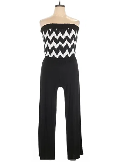 Pre-owned Assorted Brands Jumpsuit In Black