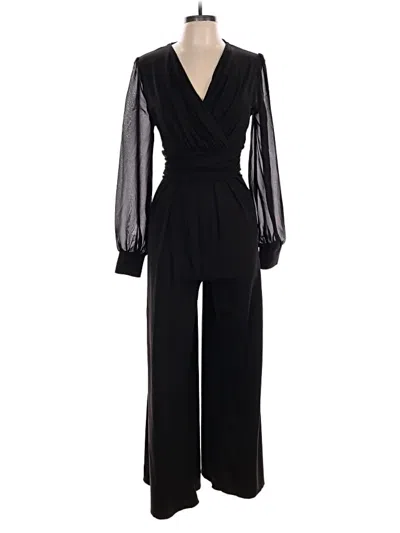 Pre-owned Assorted Brands Jumpsuit In Black