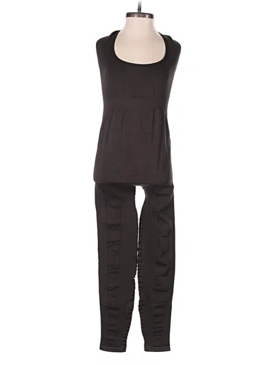 Pre-owned Assorted Brands Jumpsuit In Black