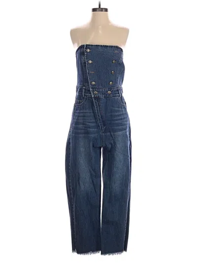 Pre-owned Assorted Brands Jumpsuit In Blue